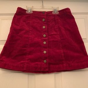 Corduroy Fall Skirt